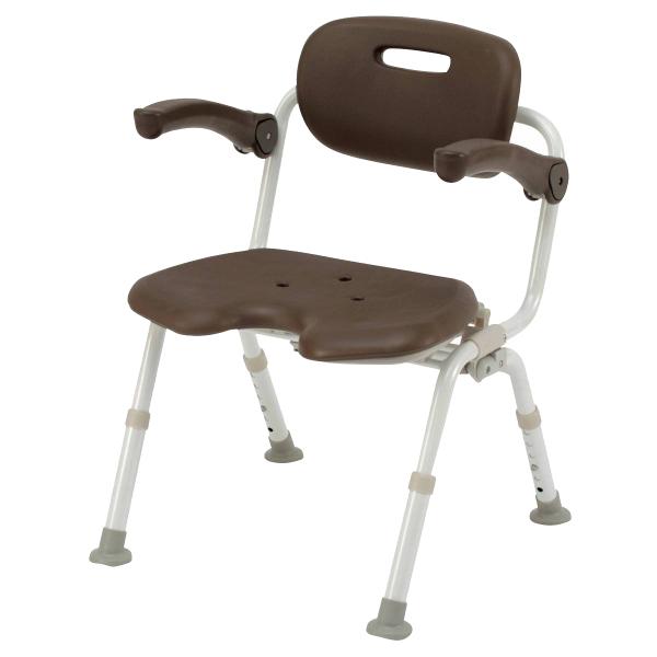 シャワーチェア [ユクリア] ワイドSP U型おりたたみN／モカブラウン（パナソニックエイジフリー）...