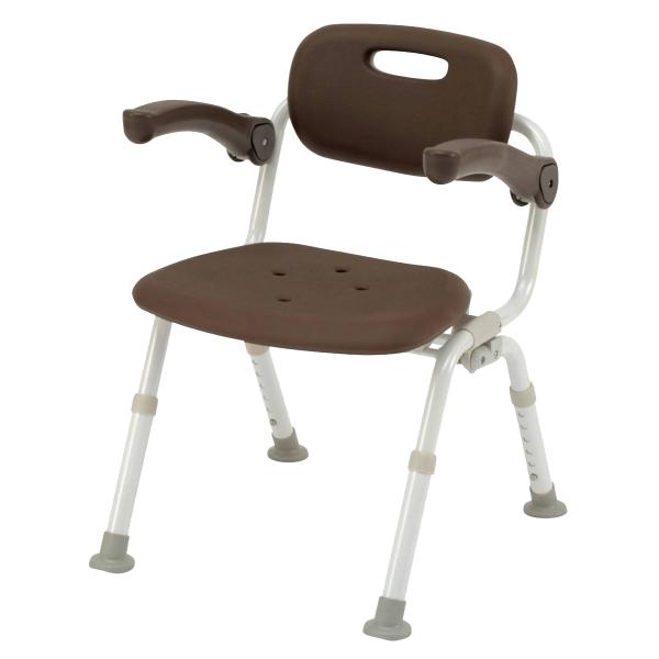 シャワーチェア [ユクリア] ミドルSP おりたたみN／モカブラウン（パナソニックエイジフリー）PN...