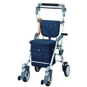 テノールEVO／クロコダイルBK（男性向けシルバーカー コンパクトタイプ