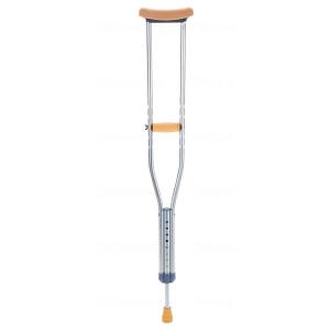アルミ製松葉杖（1本）Lサイズ（マキテック）MT-L(Y）｜egao-ichiba