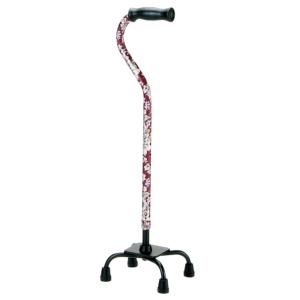 マグネシウム合金製4点杖 テトラ・ケインα ミディ／Sサイズ（田辺