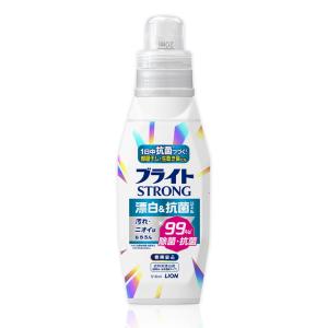 （ケース販売）ブライトSTRONG 漂白＆抗菌ジェル 本体 510mL×16個（ライオン）