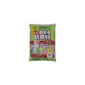 IRIS 固まる防草砂 10L イエロー 10LYE
