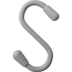 ニッサチェイン 塩ビ被覆線Sフック 白 50mm(4個入り) A700