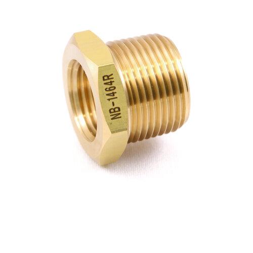 アソー NPT-PT 変換ブッシング NB-7332R C3604 黄銅製