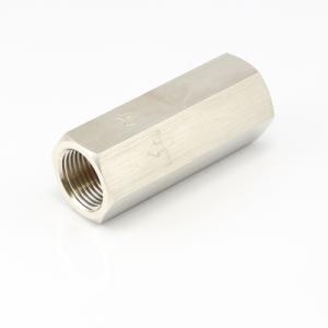 アソー エーチェック インライン チェックバルブ (逆止弁)  ソケットタイプ 黄銅 Rc1/2 AS-1044R｜egaos