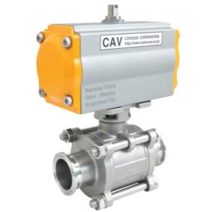 コンサス サニタリーボールバルブ CSS-FS2-2S-DA 2S