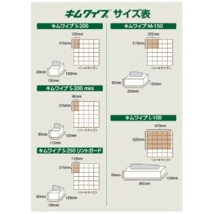クレシア キムワイプ S-200 62011 ...の詳細画像2