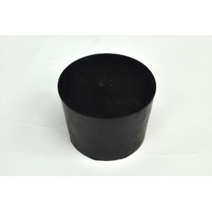 天然ゴム栓 黒 No.22 64.5mm×57mm×44.5Hmm