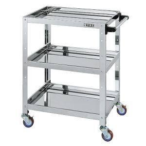 エコツール豊田インター店】サカエ 特製四輪車 フロアストッパー付 TAN