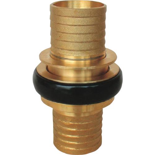 三興製作所　町野式ホースカップリング　オスメスセット　AB001　真鍮製　25A×φ25