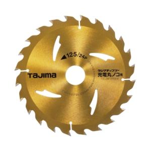 タジマ 充電丸鋸チップソー 木工用 125-24P TC-JM12524