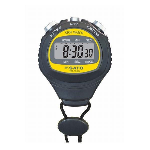 佐藤計量器 デジタルストップウオッチ/1900-00 TM-100S