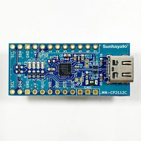 サンハヤト株式会社 USB・I2C(SMBus)変換モジュール(MM-CP2112C)