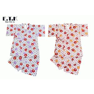 E.T.K　椿＆麻の葉柄　甚平　レッド　ネイビー　子供甚平　甚平スーツ　レッド　ネイビー　80cm　...