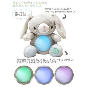 うさぎのシルヴィー 心音ぬいぐるみ ぬいぐるみ...の詳細画像1