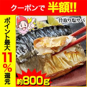 鯖 さば サバ | 【臭みが無くて食べやすい】骨取りノルウェー塩サバ2切×5パック（約800g）