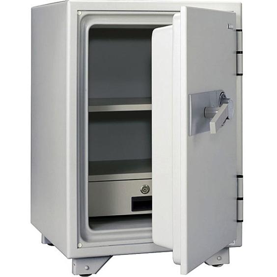 設置料込★KS-50SD　キングスーパーダイヤル＋リバーシブル錠耐火金庫　オフホワイト日本アイ・エス...