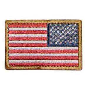 ＣＯＮＤＯＲ コンドル タクティカルギア 230 REVERSE US FLAG  アメリカ国旗パッチ ベルクロ式  逆向き