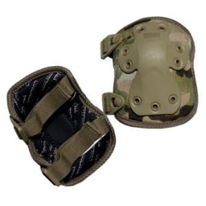 HWI社 タクティカルギア　次世代(十字型)エルボーパッド NGE500　（左右セット）　マルチカモ