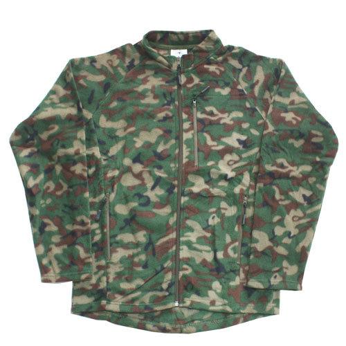 ＪＭＥ 陸自新迷彩 フリースジャケット（保温、吸汗、速乾）