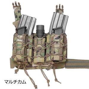 WARRIOR ASSAULT SYSTEMS WAS SABRE LEG RIG MK1 コンパクトレッグパネル ライフル・ピストルマグポーチ付属｜egears