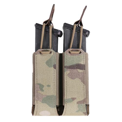 WARRIOR ASSAULT SYSTEMS WAS レーザーカット ダブルバンジーピストルポーチ...