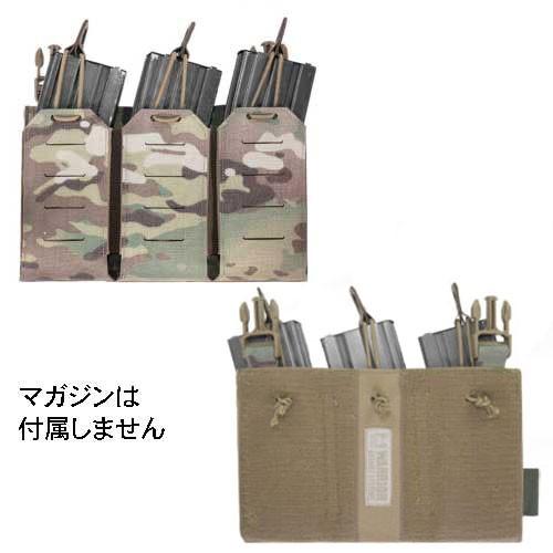 WARRIOR ASSAULT SYSTEMS WAS ウォーリア レーザーカット 着脱式 3連バン...