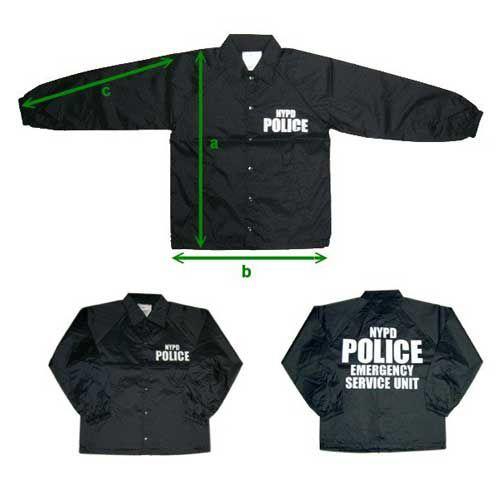 ＭＩＬ−ＦＯＲＣＥ ミルフォース ウィンドブレーカー NYPD ニューヨーク市警