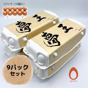 夢王 卵 たまご 9パックセット（1パック10個入） 日本一の卵 鶏卵 【 たまごかけご飯 祭り３年連続グランプリ】贈り物 イベント ギフト プチギフト｜egg-kohei