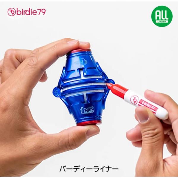 ゴルフボールに360度ラインを引ける バーディライナー エジソンゴルフ(パッティング 練習 ターゲッ...