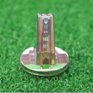 フリップアップマーカー　東京大学(メール便対応可) (ゴルフ マーカー )(ゴルフコンペ コンペ 景品 賞品 コンペ賞品)｜egolf