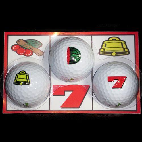 スロット ゴルフボール （3球入り）(golf balls)(ゴルフコンペ景品 ゴルフコンペ 景品 ...