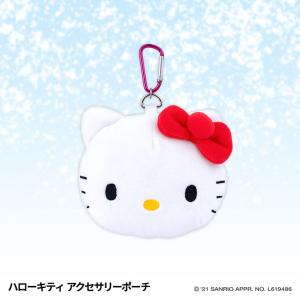 ハローキティ アクセサリーポーチ(ゴルフ キャラクター おもしろ 小物入れ Hello Kitty サンリオ)｜egolf