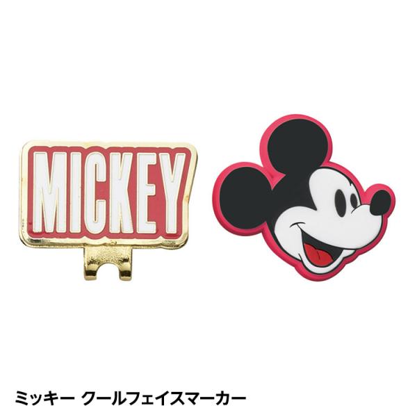 ミッキー クールフェイス ゴルフマーカー ディズニー クリップマーカー(メール便対応可) (ゴルフ ...