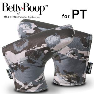 ベティーブープ Betty Boop  カモ パターカバー ブレード/ピン型(ゴルフ おもしろ キャラクター アニメ)｜egolf