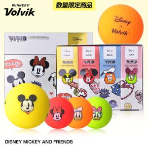 VOLVIK ボルビック ディズニー ゴルフボール DISNEY MICKEY AND FRIENDS