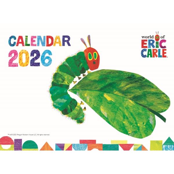 2026 卓上版 エリックカール ポップアップ カレンダー