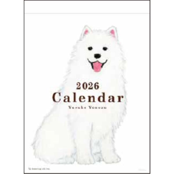 米津祐介 2026 壁掛けカレンダー