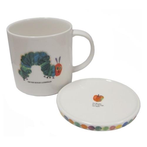 はらぺこあおむし コースター付マグ【青虫】