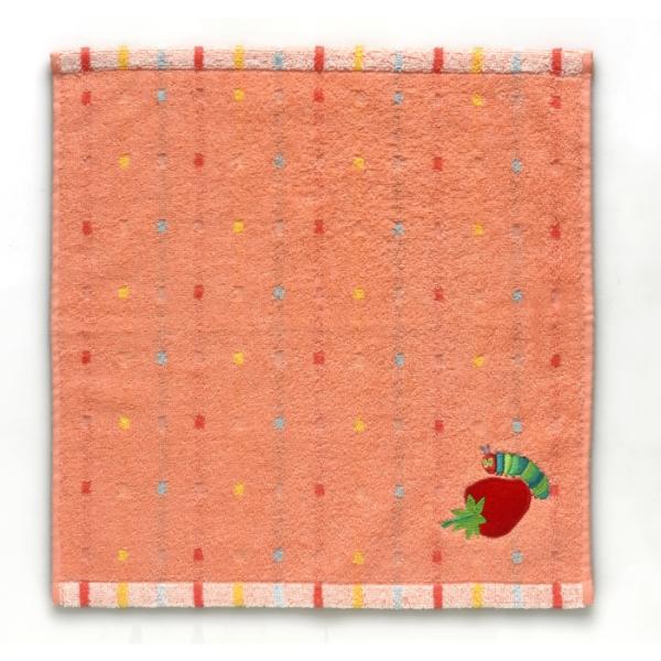 はらぺこあおむし ハンドタオル（いちご）