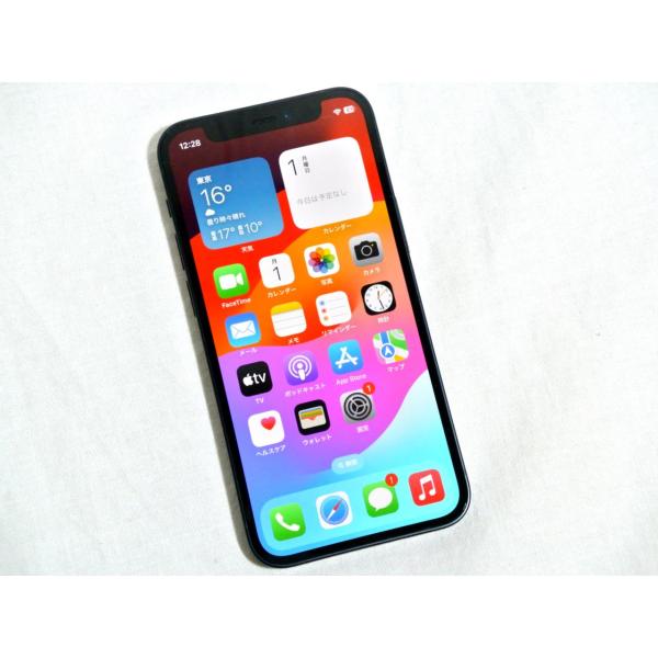 Bランク品（中古美品）　docomo【○】iPhone 12 mini 64GB SIMフリー [ブ...