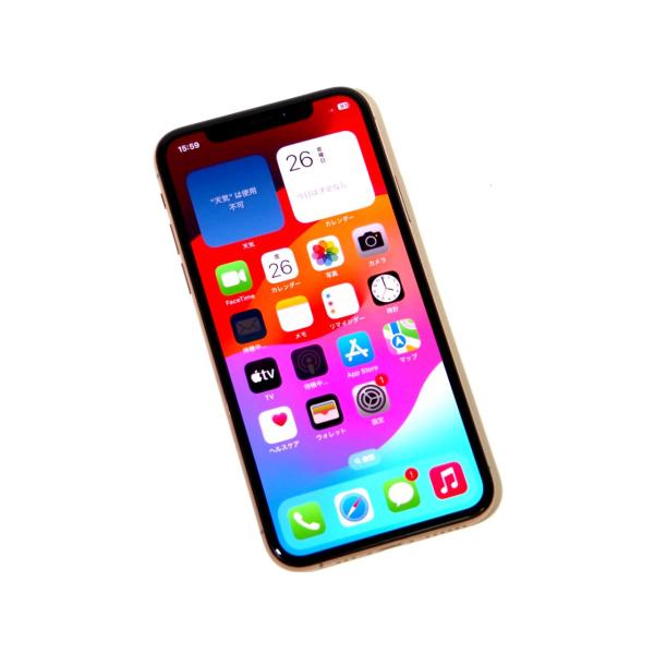 Dランク品（中古難有)docomo【◯】iPhone XS 256GB SIMフリー [ゴールド]