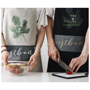 男性用 女性用 エプロン ユニセックス カフェ風 DIY