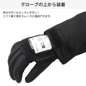 リフト券ホルダー パスケース 手の甲 につける...の詳細画像1