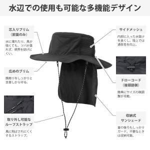 サーフハット ビーチハット メンズ レディース...の詳細画像1