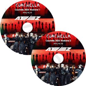 K-POP DVD ATEEZ COACHELLA 2024 WEEKEND 2枚SET 2024.04.12/04.19 日本語字幕なし ATEEZ エーティーズ ATEEZ KPOP DVD｜egshop