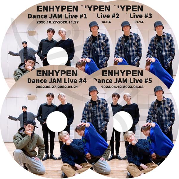 K-POP DVD ENHYPEN DANCE JAM LIVE 5枚SET 2020.10.27-...