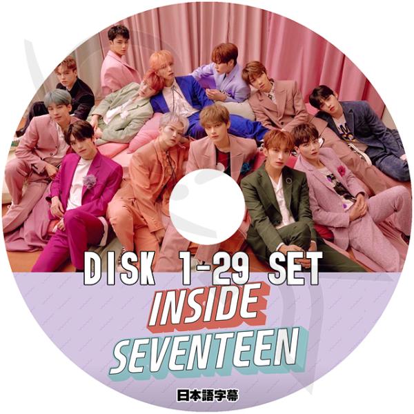 K-POP DVD SEVENTEEN INSIDE 24枚SET 日本語字幕あり SEVENTEE...