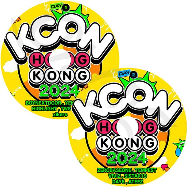 K-POP DVD KCON 2024 IN HONGKONG 1-2DAY 2枚SET - HIG...